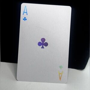 Ace of Club Dior Playing Card